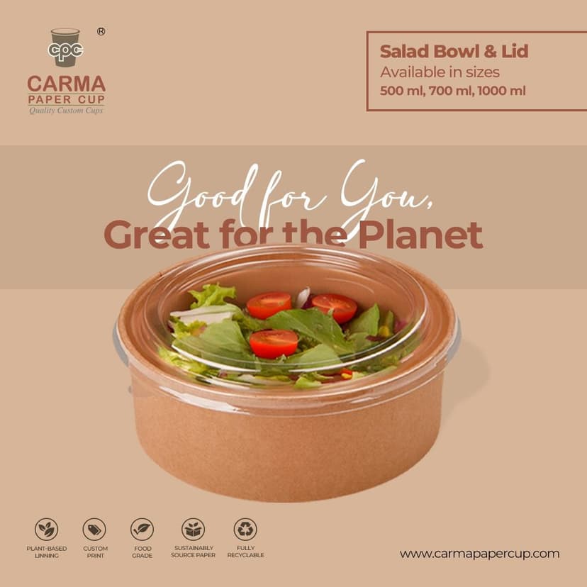 Salad Bowl and Lid